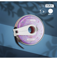 Replaceable tape file in a plastic reel Staleks White PAP-MAM 240 grit 6 m