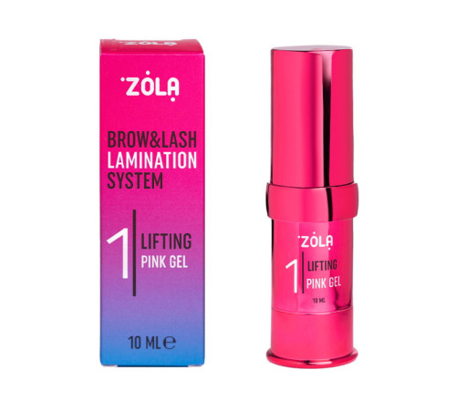 Composition for lamination ZOLA Color Lab 01 Lifting Pink gel