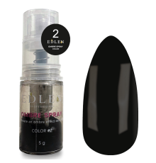 Spray for ombre Edlen Ombre Spray Color No. 02, black, 5g