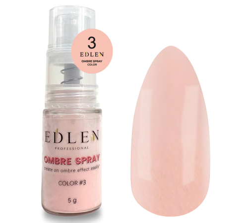 Spray for ombre Edlen Ombre Spray Color No. 03, powder, 5g