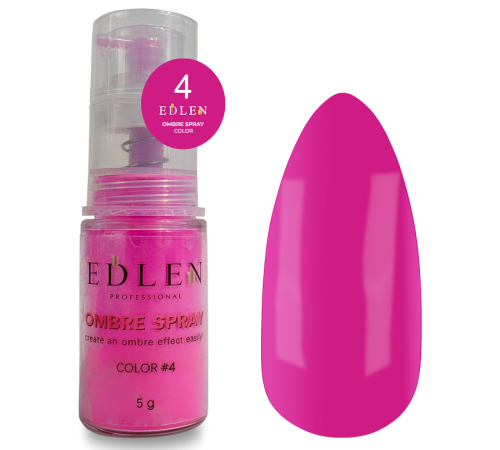 Spray for ombre Edlen Ombre Spray Color No. 04, pink, 5g