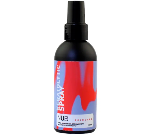 NUB keratolytic spray for pedicure with urea, 150 ml