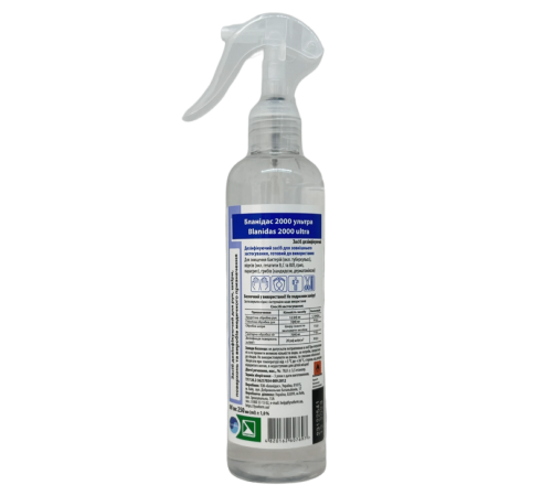 Disinfectant Blanidas 2000 ultra, 250 ml