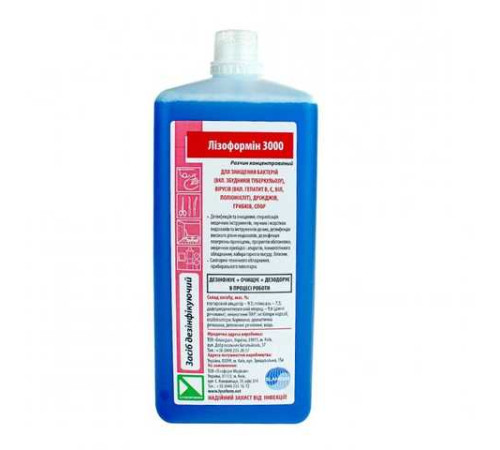 Disinfectant Lisoformin Lisoformin 3000, 1000 ml