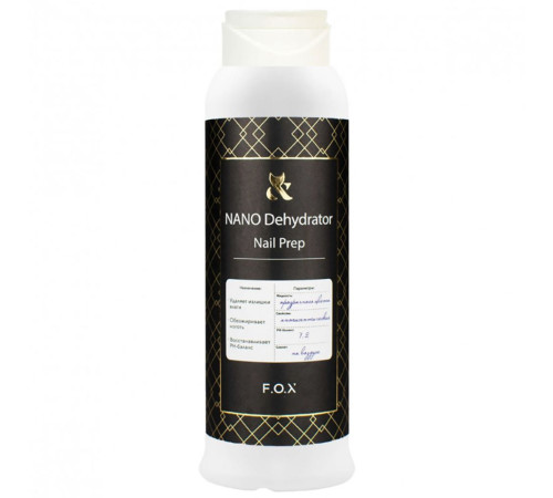 Means for degreasing and disinfecting nails FOX Nail Prep, 500 ml