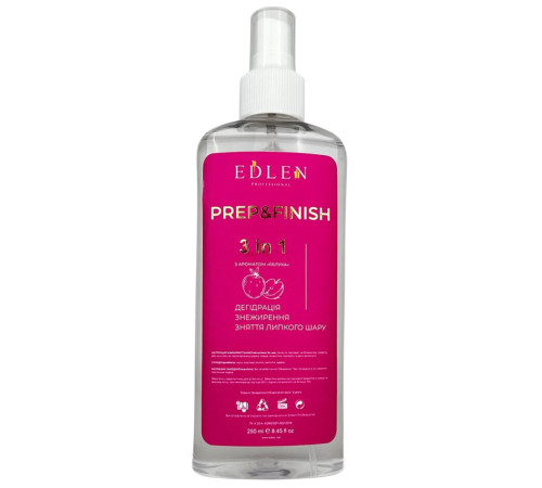 Means for degreasing and removing the sticky layer Edlen Prep