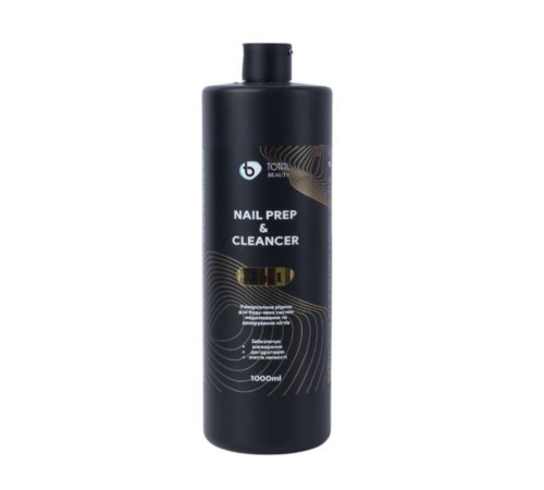 TOTAL Beauty Nail Prep degreaser and remover