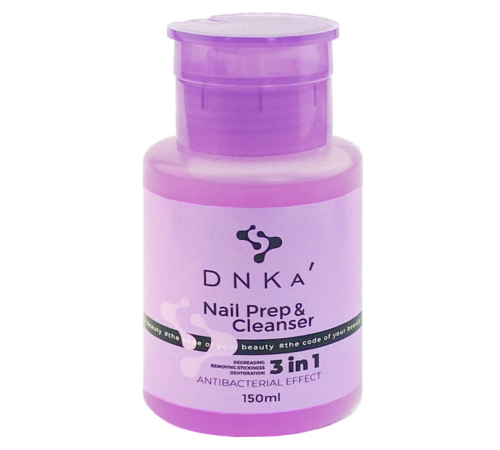 Means for degreasing and removing stickiness DNKA 3 in 1 Prep&Cleanser, 150 ml