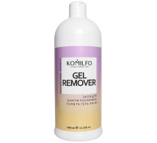 Means for removing soak off gels and gel polishes Komilfo Gel Remover, 1000 ml