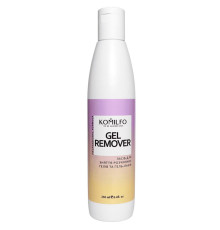 Means for removing soak off gels and gel polishes Komilfo Gel Remover, 250 ml