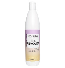 Means for removing soak off gels and gel polishes Komilfo Gel Remover, 500 ml