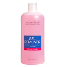 Gel polish remover Jerden Proff Gel Remover wild berry, 500 ml