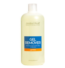 Gel polish remover Jerden Proff Gel Remover citrus, 500 ml