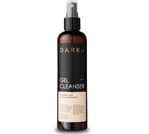 Means for removing the sticky layer DARK Gel Cleanser, 250 ml