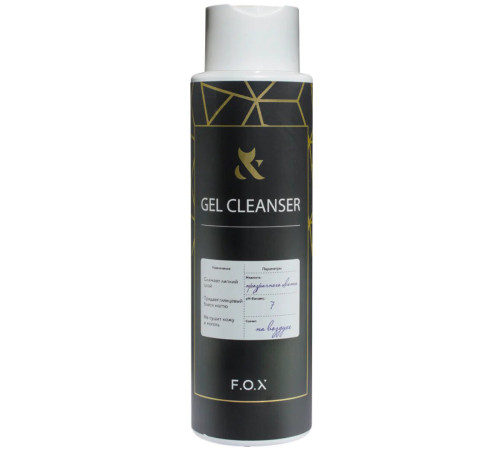 Means for removing the sticky layer FOX Cleanser, 500 ml