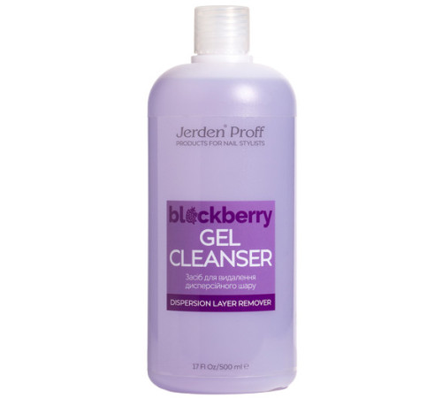 Means for removing the sticky layer Jerden Proff Gel Cleanser blackberry, 500 ml