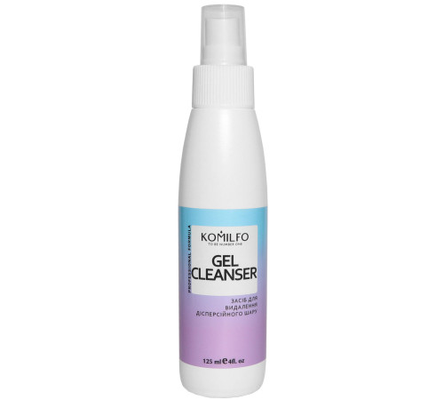 Means for removing the sticky layer Komilfo Gel Cleanser, 125 ml