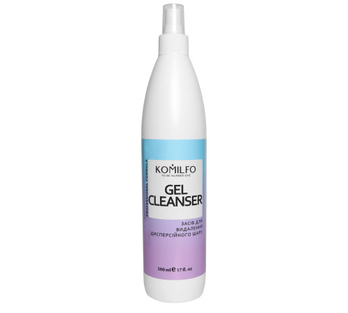 Means for removing the sticky layer Komilfo Gel Cleanser, 500 ml