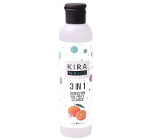 Засіб для зняття липкого шару, дезінфекції та знежирення Kira Nails 3 in 1, 250 мл