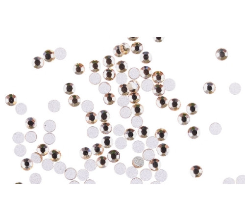 Nail rhinestones Komilfo Champagne, 100 pcs.