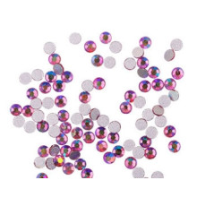 Komilfo Rose nail rhinestones, 100 pcs.