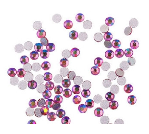 Komilfo Rose nail rhinestones, 100 pcs.