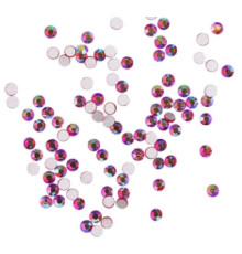 Komilfo Siam nail rhinestones, 100 pcs.