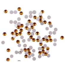 Komilfo Topaz nail rhinestones, 100 pcs.