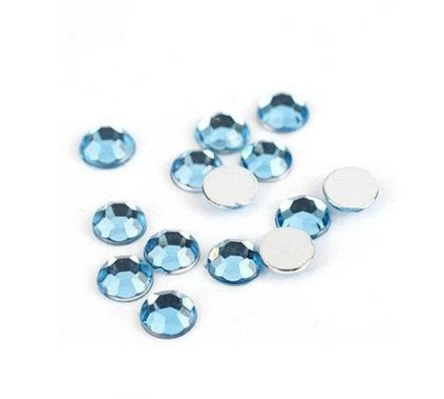 Rhinestones for nails blue SS4 100 pcs