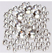 Rhinestones for nails mix size crystal 100 pcs
