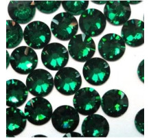 Rhinestones emerald mix size 100 pcs