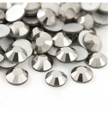Rhinestones mix size Graphite 100 pcs