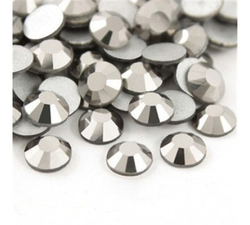 Rhinestones mix size Graphite 100 pcs