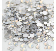 Rhinestones Opal white mix size 1000 pcs