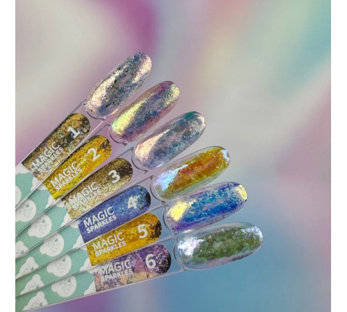 Dry nail glitter YouAreCute Magic Sparkles No. 06, 0.2 g