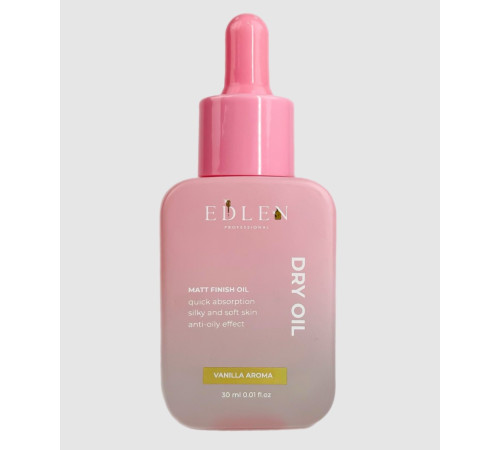 Edlen Dry oil Vanilla aroma, cuticle oil, 30 ml