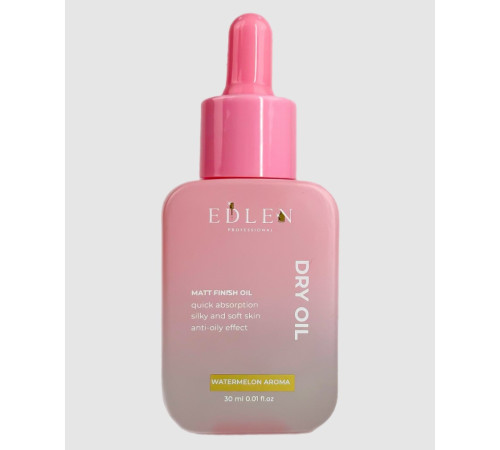Edlen Dry oil for cuticles Watermelon aroma, 30 ml