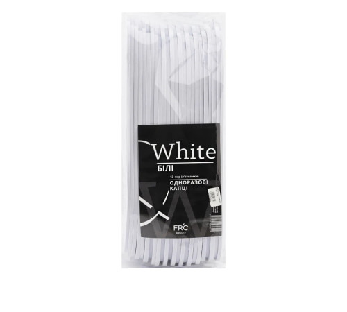 Pedicure slippers White, 12 pairs