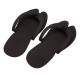 Pedicure slippers Black, 12 pairs