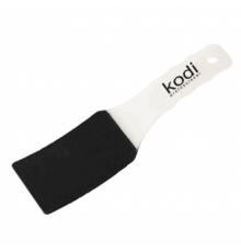 Kodi pedicure grater, 100/180, plastic, curved