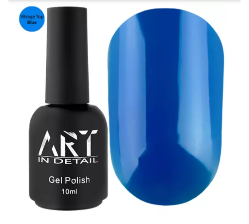 Top ART Vitrage Top Blue, blue stained glass, 10 ml