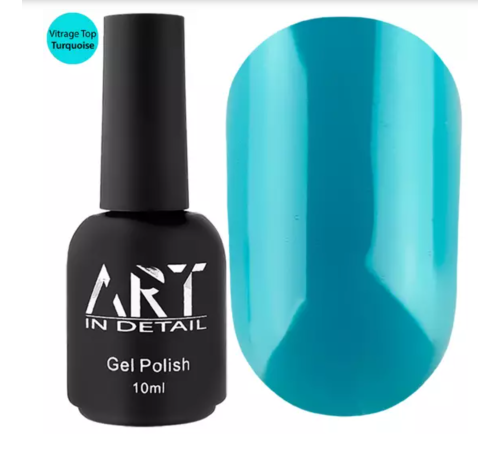 Top ART Vitrage Top Turquoise, turquoise stained glass, 10 ml