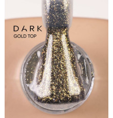 Топ DARK Gold Top, прозрачный с золотым шиммером, 10 мл