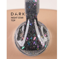 Top DARK Night star Top, transparent with sparkles, 10 ml