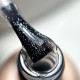 Top DARK Silver top, transparent with silver shimmer, 10 ml
