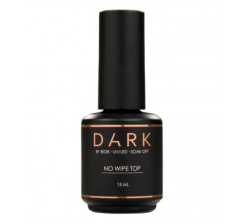 DARK Top No Wipe No UV, without filters, transparent, 15 ml