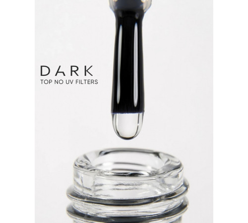 DARK Top No Wipe No UV, without filters, transparent, 30 ml