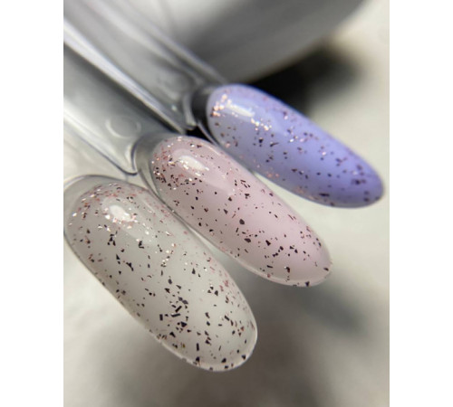 Top DARK Top Pink Flake, transparent with pink sparkles, 10 ml