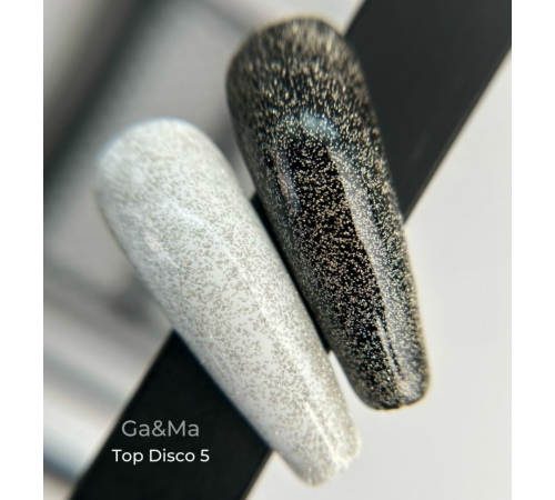 Top GaMa Disco Shine Top №005 reflective with UV, 15 ml