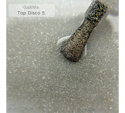 Top GaMa Disco Shine Top №005 reflective with UV, 15 ml